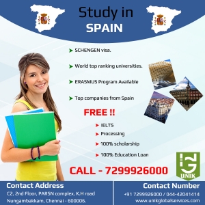 UNIK GLOBAL SERVICES | Study in SPAIN